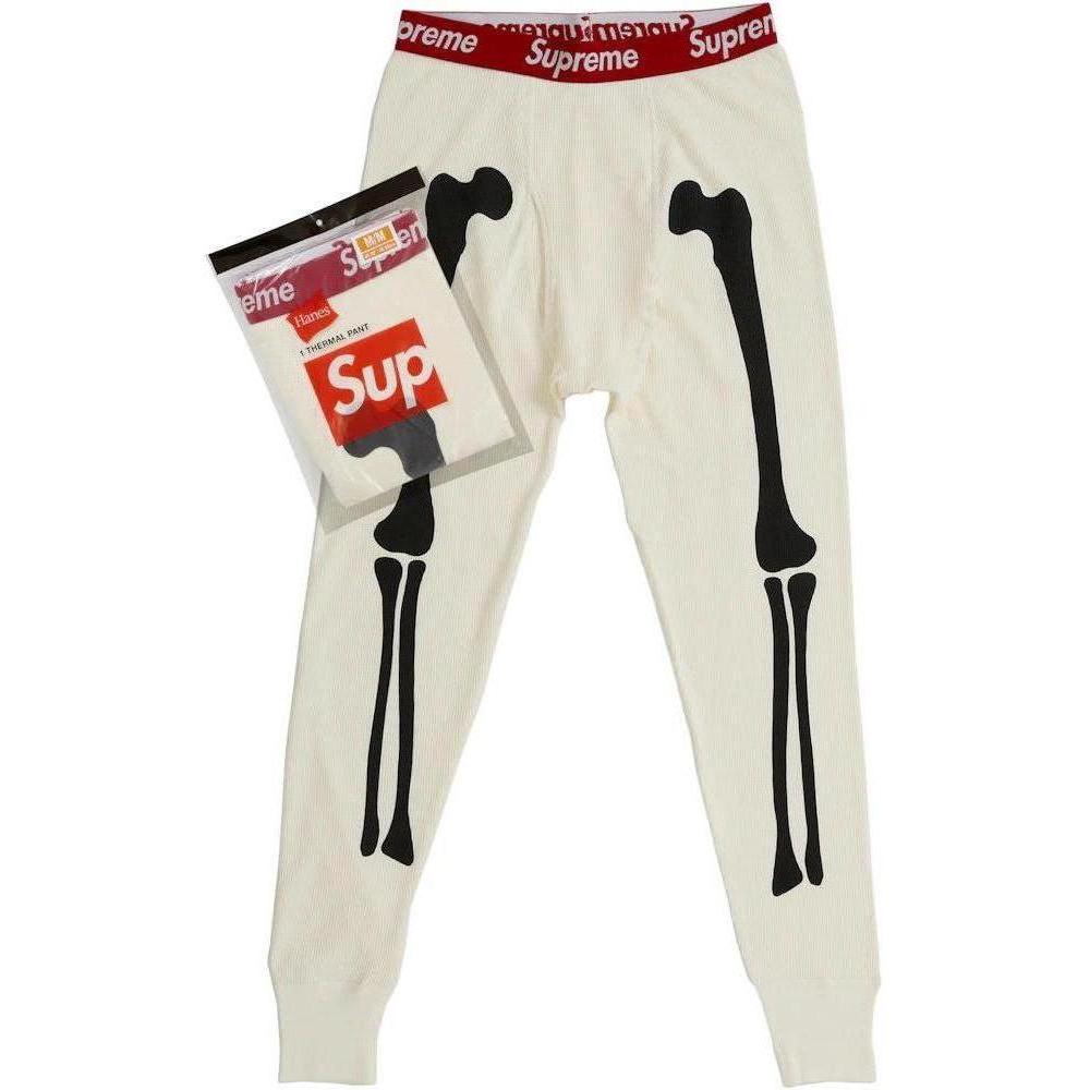 Supreme Hanes Bones Thermal Pant FW25 (1 Pack) White