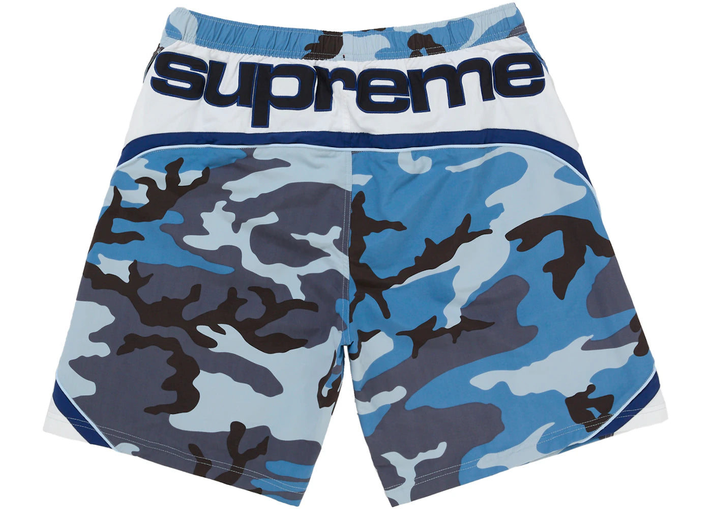 Supreme Paneled Water Short Blue Camo