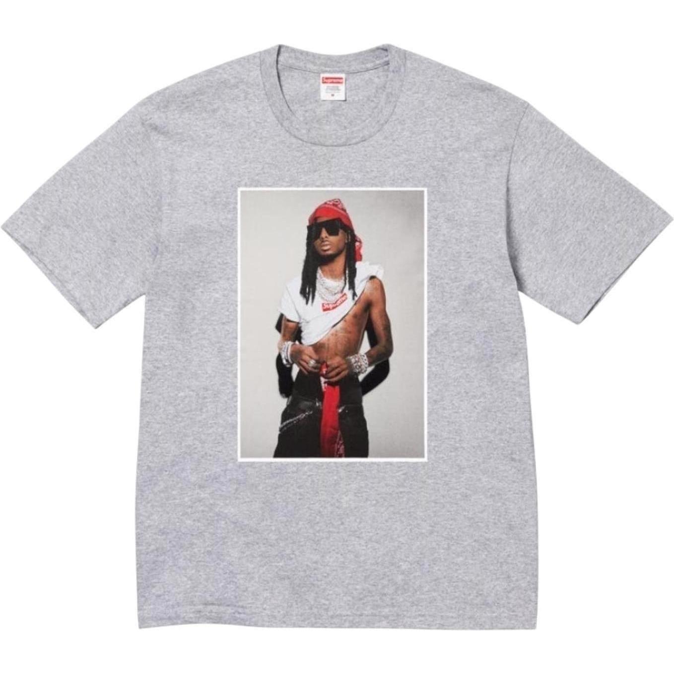 Supreme Playboi Carti Tee Heather Grey