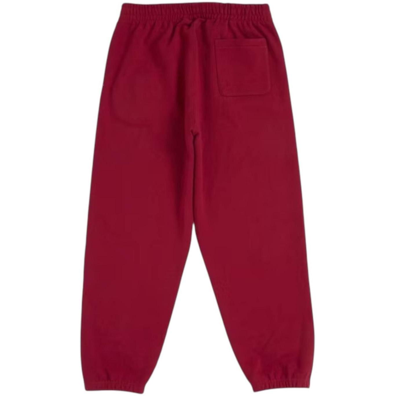Supreme Satin Appliqué Sweatpant (FW25) Red