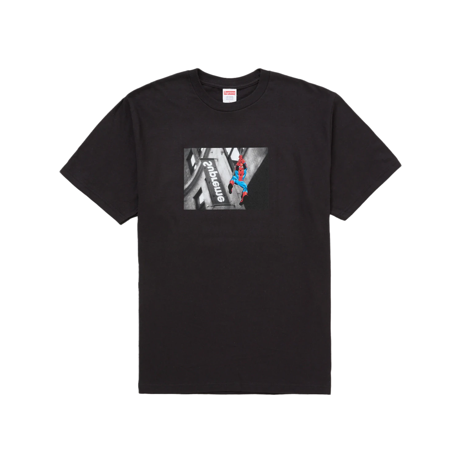 Supreme Spider-Man Tee Black