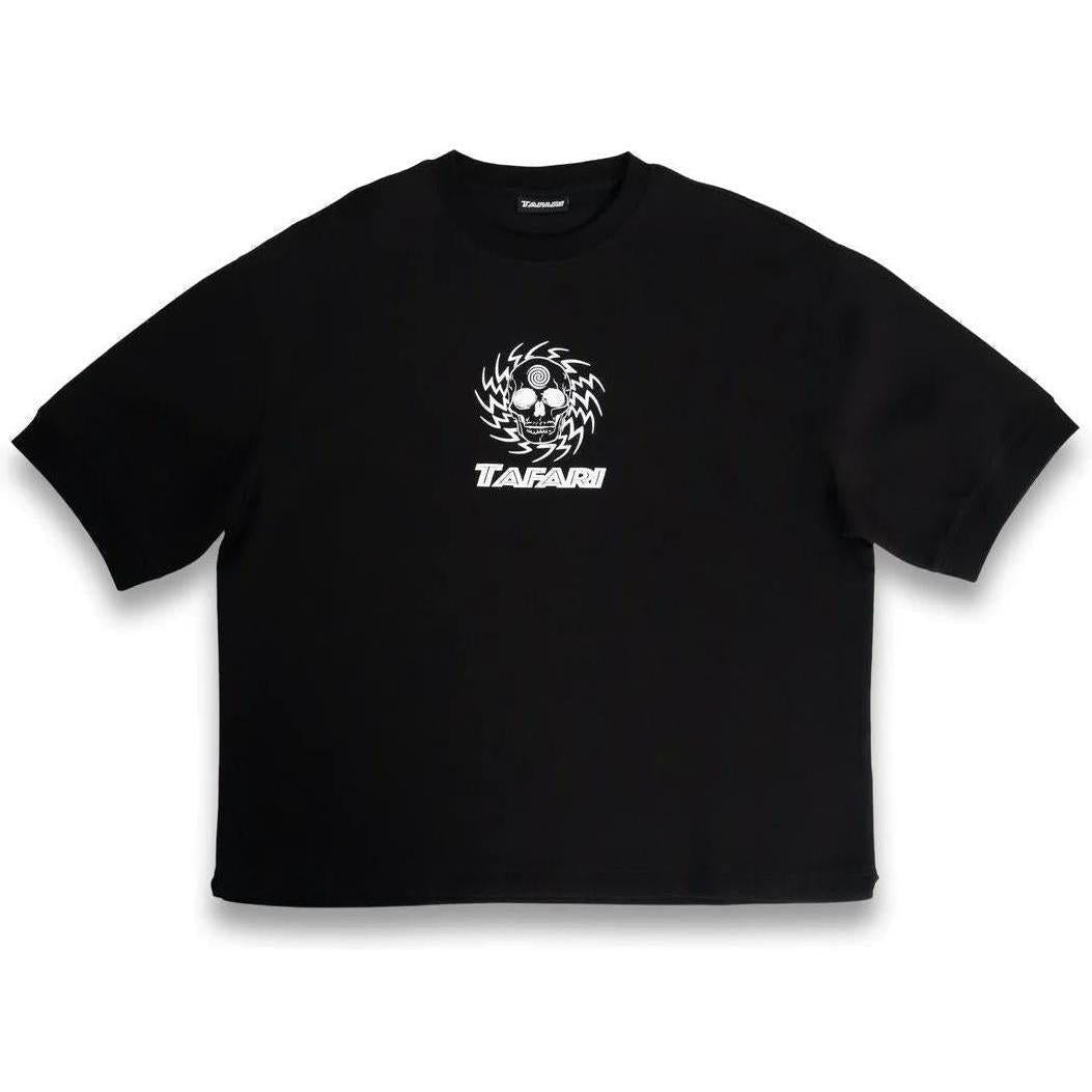 Tafari Skull T-Shirt Black