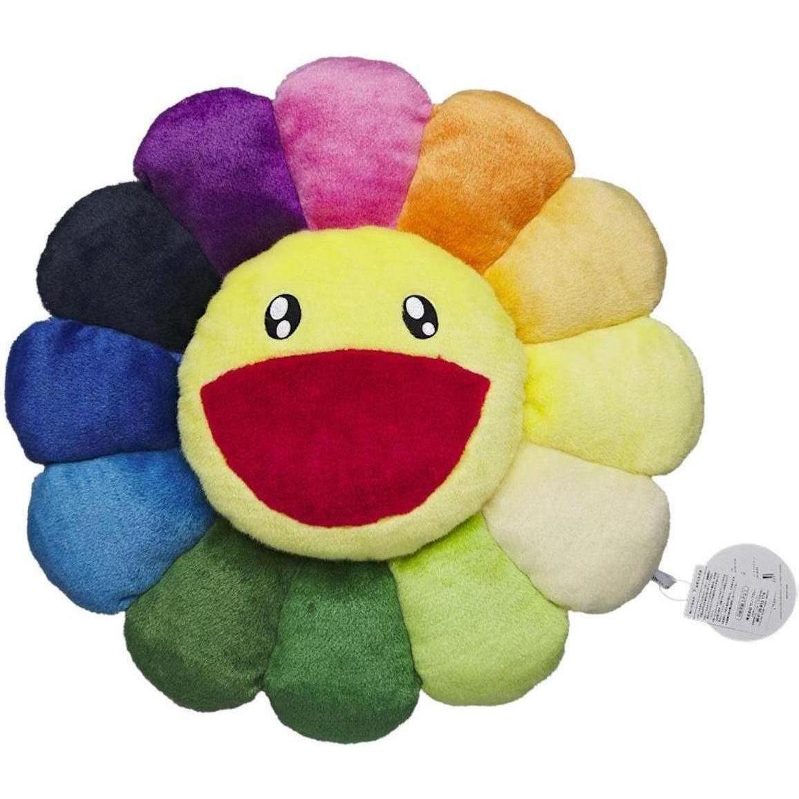 Takashi Murakami Flower Plush 60 CM Rainbow/Yellow