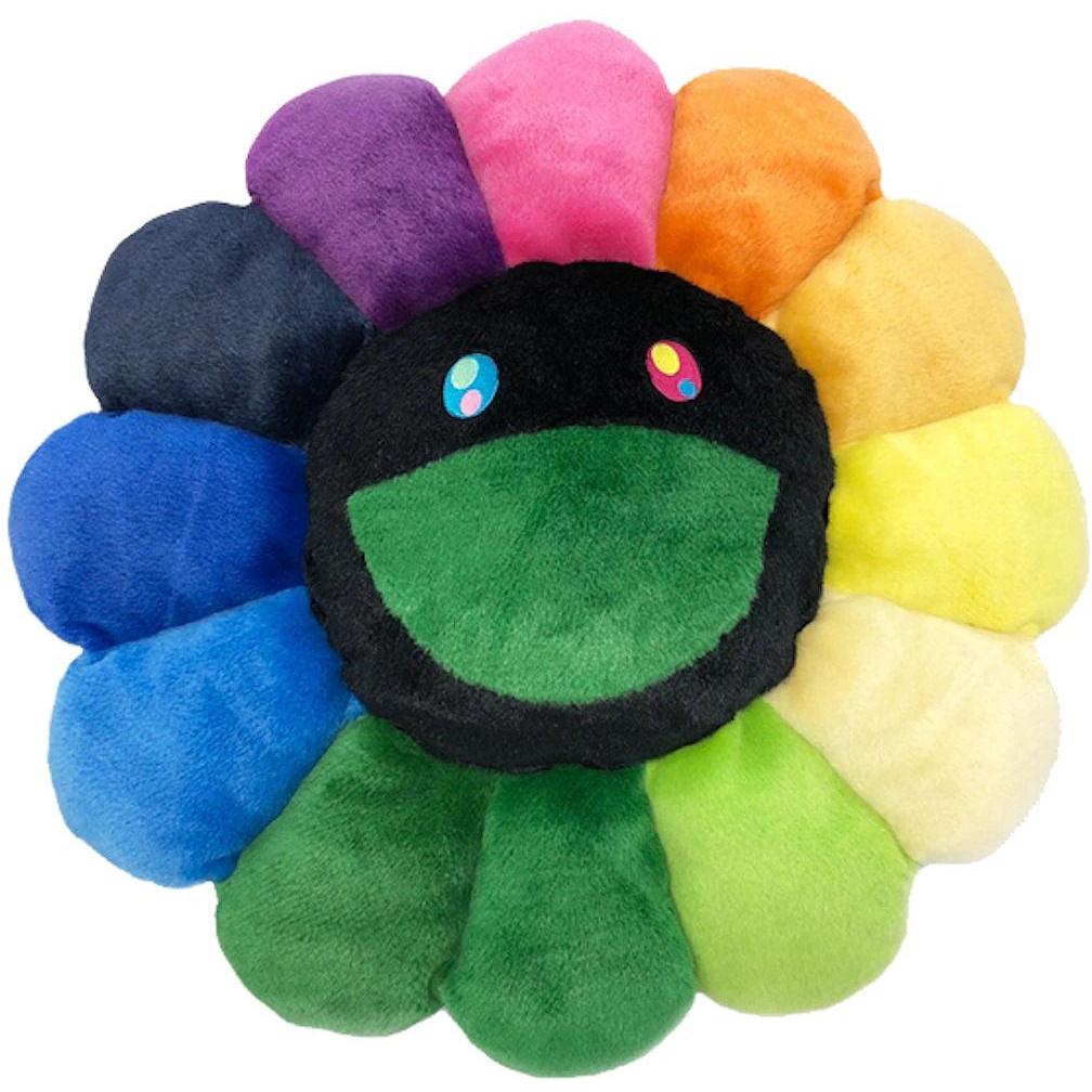 Takashi Murakami Flower Plush 60CM Rainbow/Black