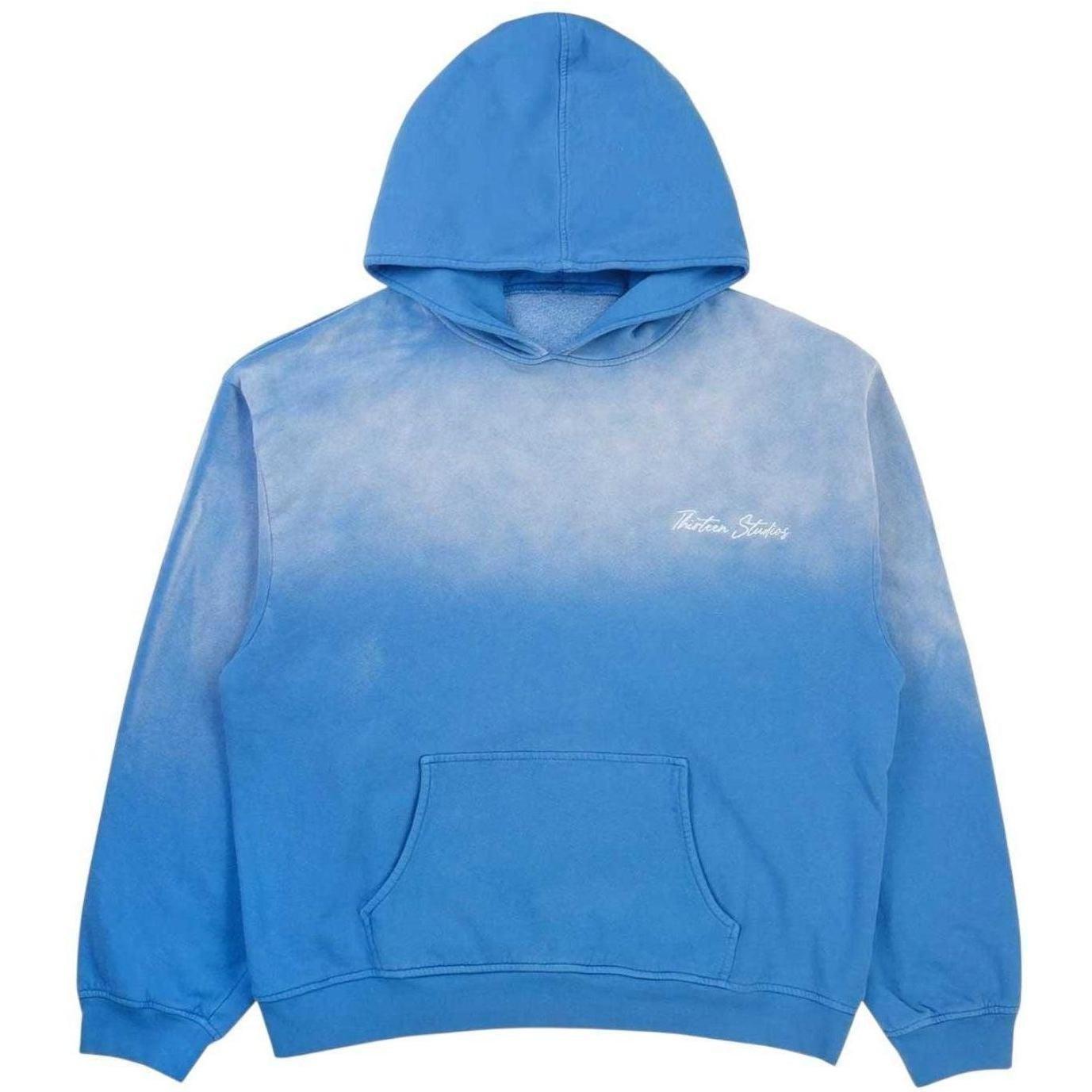 Thirteen Studios Faded Blue Hoodie