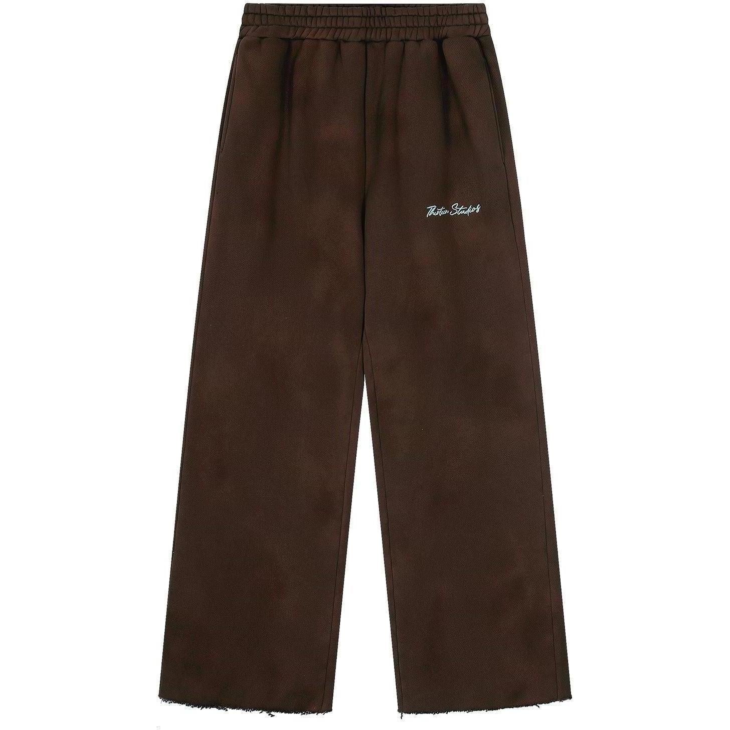 Thirteen Studios Heavyweight Sweatpants Washed Brown