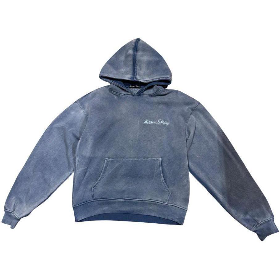 Thirteen Studios Tinted Blue Hoodie