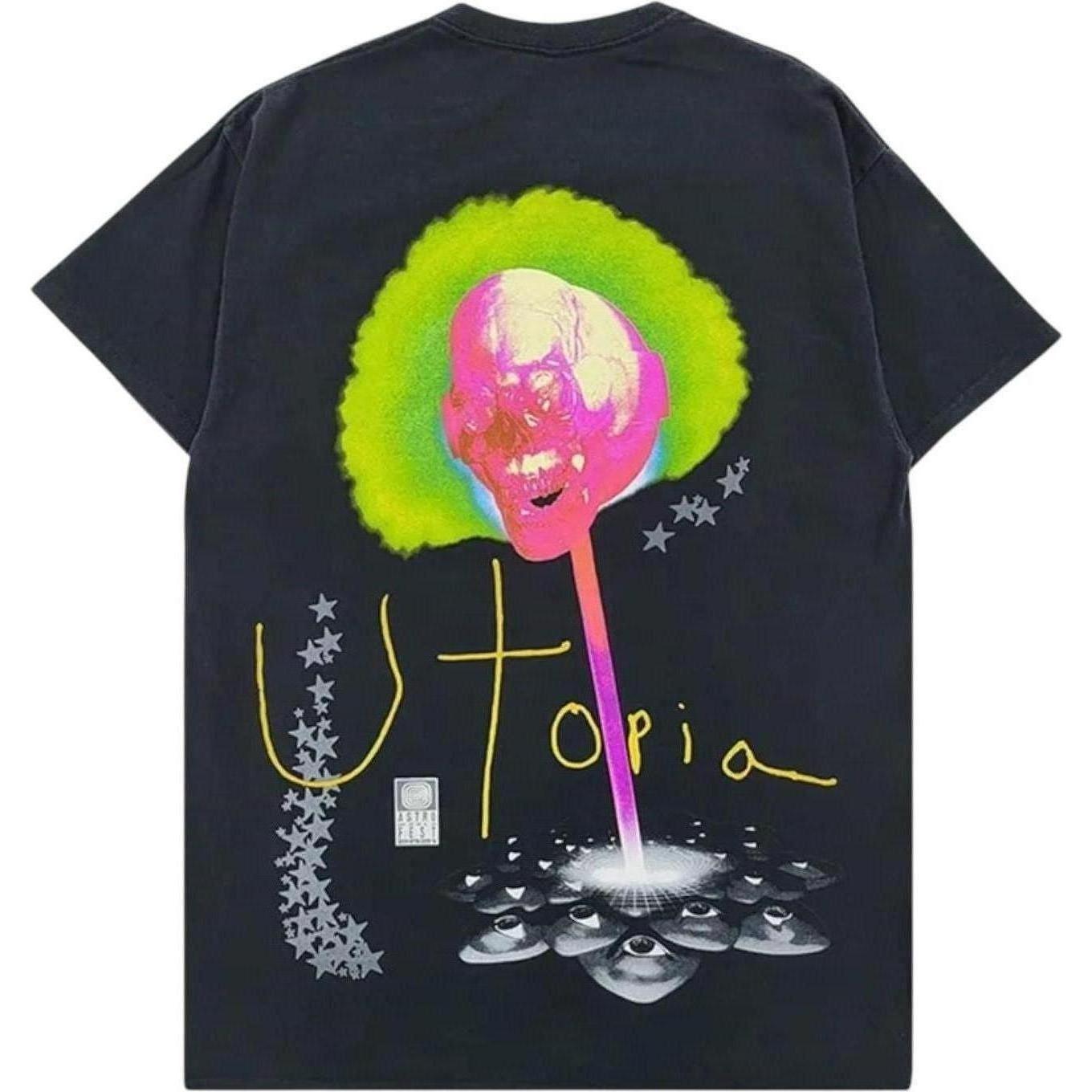 Travis Scott Astrofest Lollipop T-Shirt Black