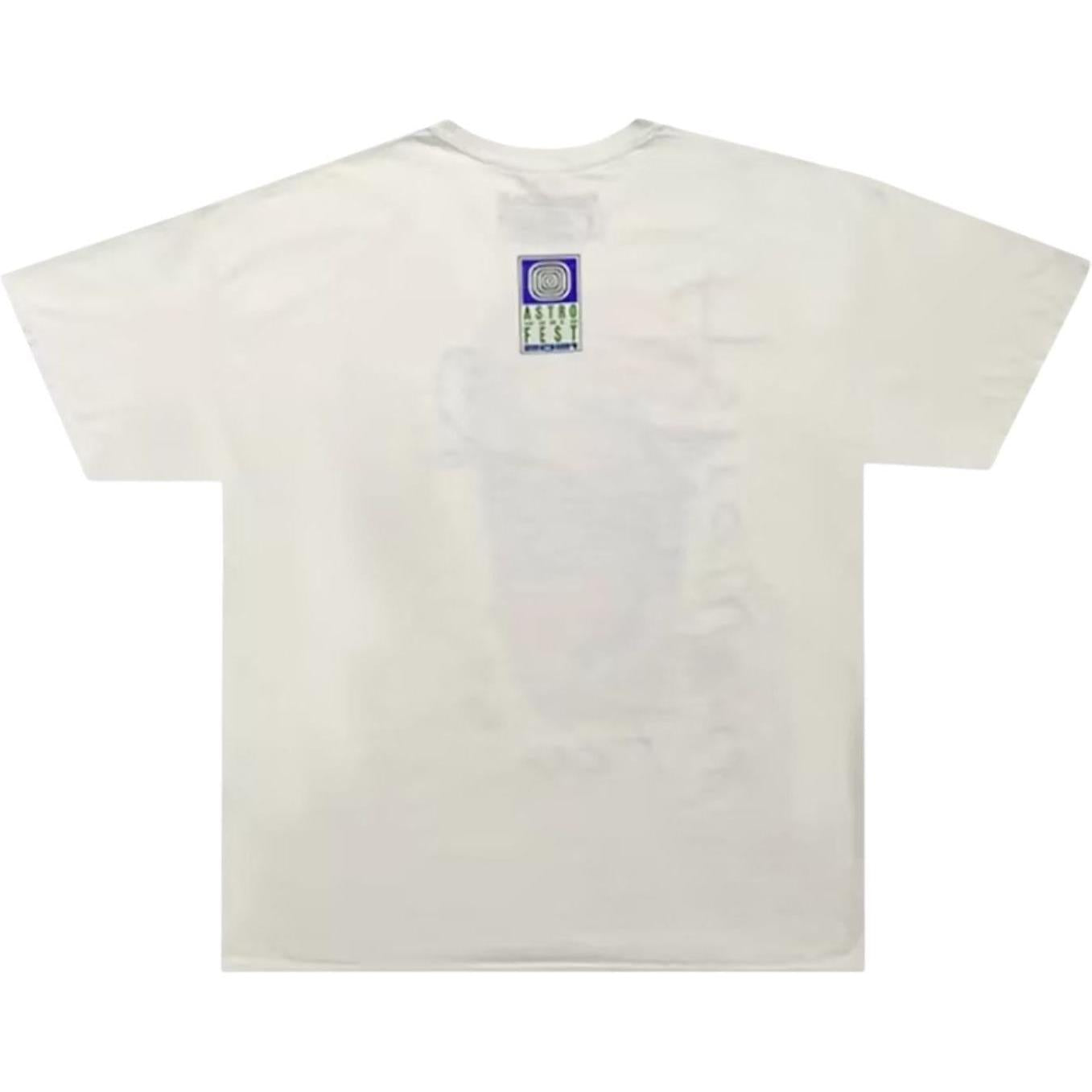 Travis Scott Astrofest Mouth T-shirt White