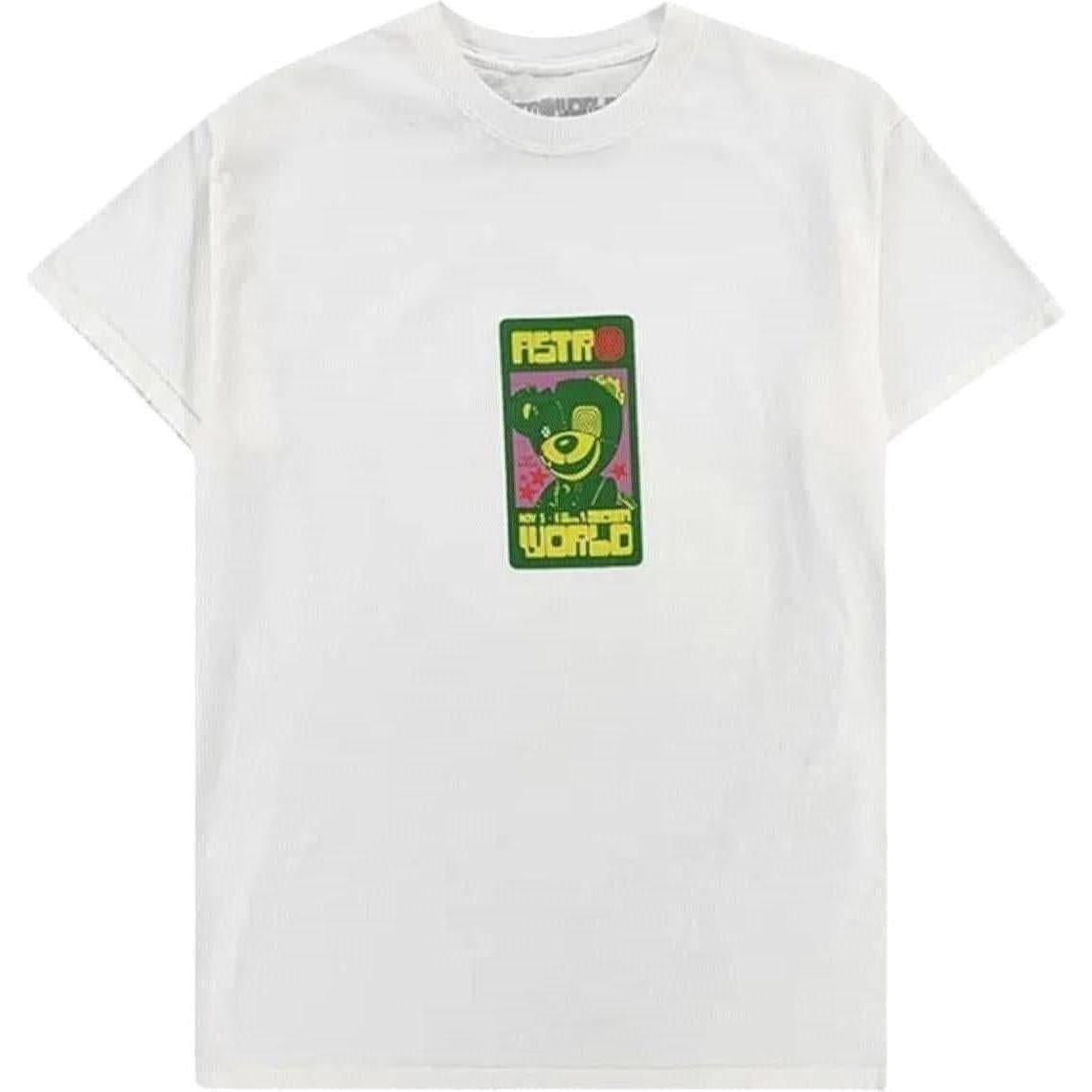 Travis Scott Astrofest Scare Bear T-Shirt White