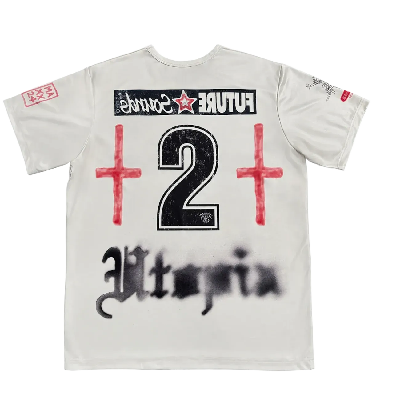 Travis Scott England Soccer Jersey White
