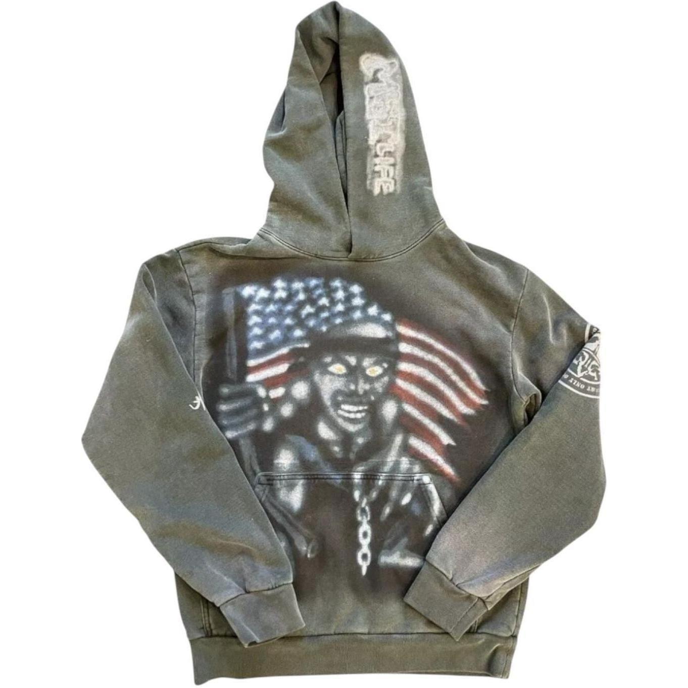 Travis Scott Metlife Green Hoodie