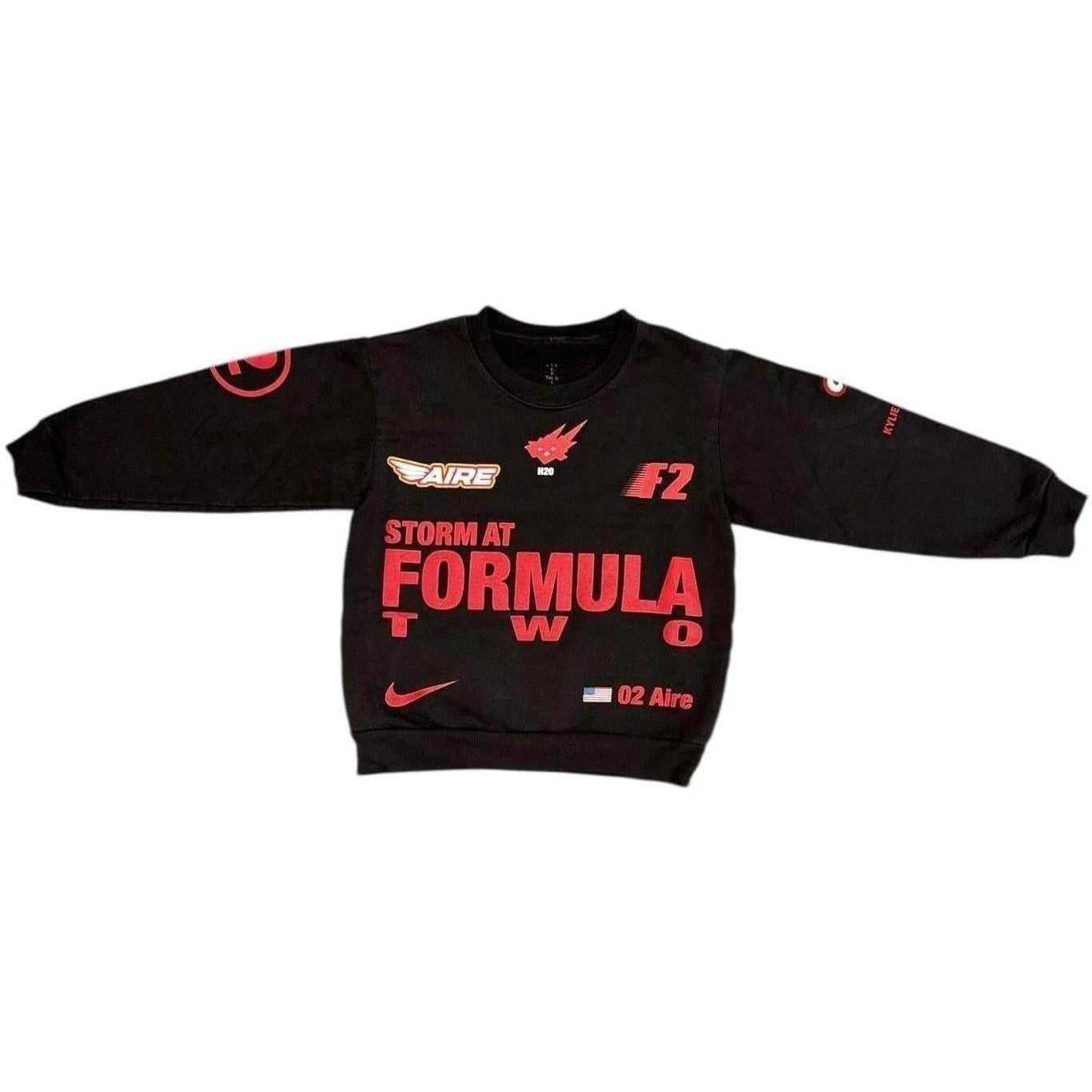 Travis Scott Stormi Aire Kids Crewneck Brown