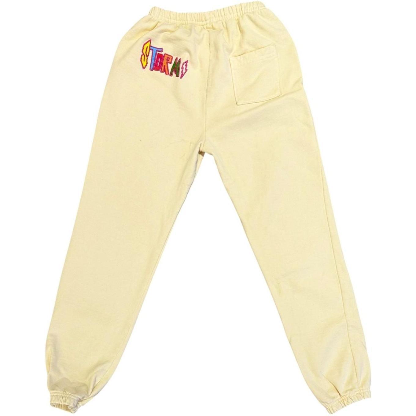 Travis Scott Stormi Kids Sweatpants Cream