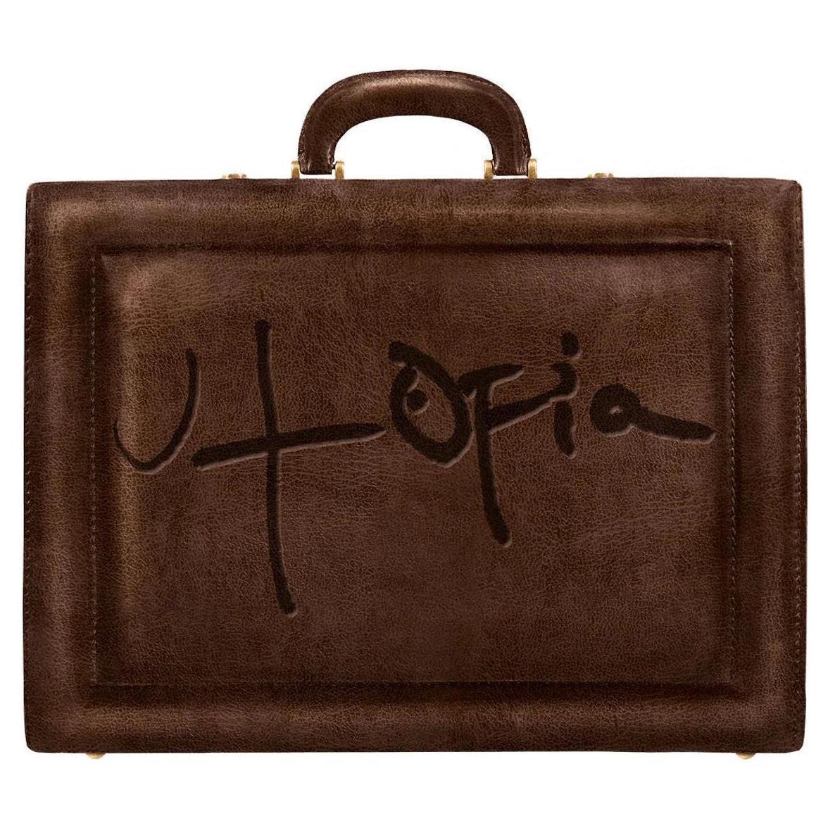 Travis Scott Utopia Briefcase Brown