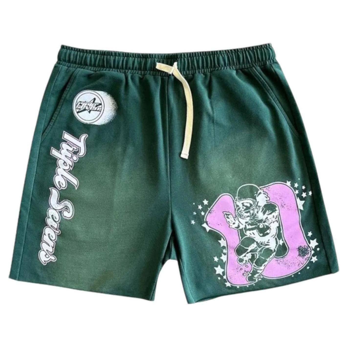 Triple Sevens All Star Jersey Shorts Green
