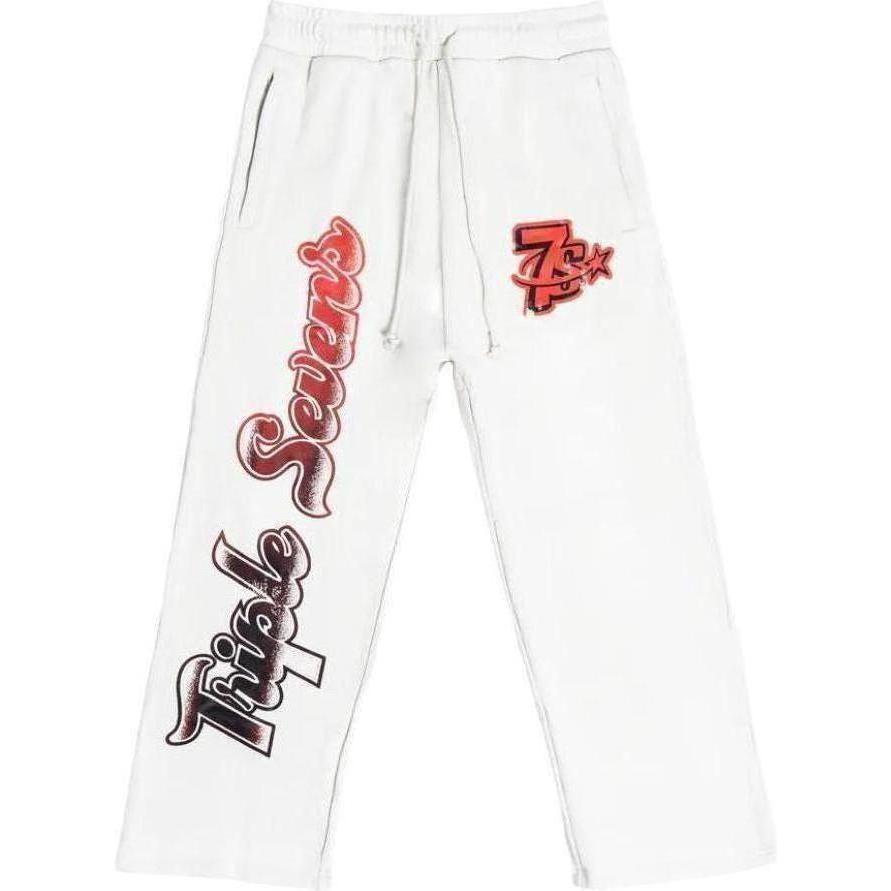 Triple Sevens All Star Sweatpants White