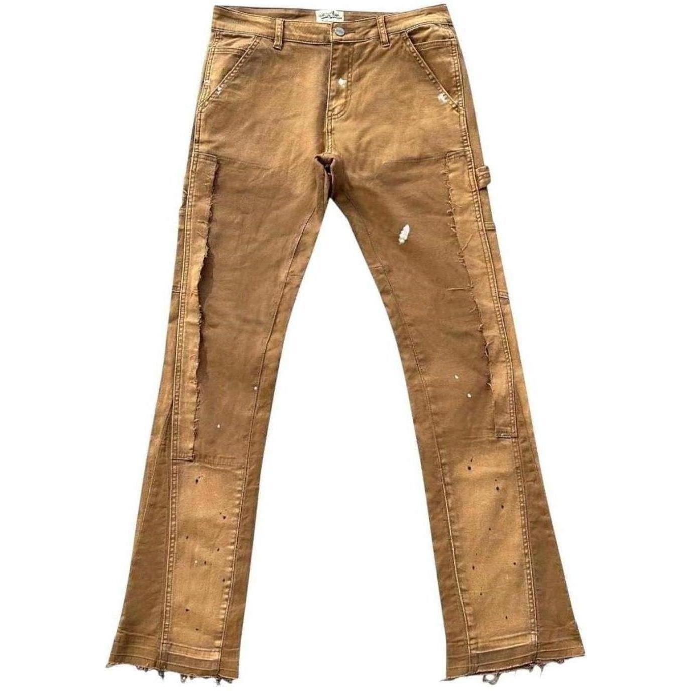 Triple Sevens Denim Jeans Khaki