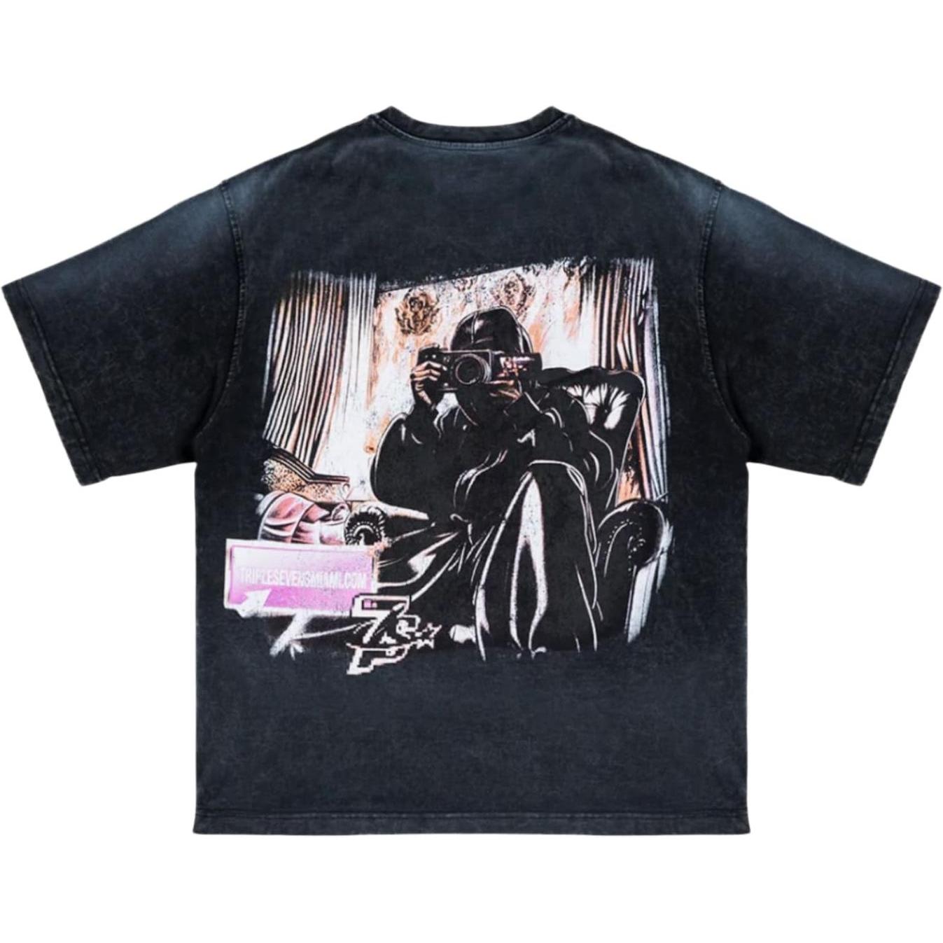 Triple Sevens Filmstar Tee Black