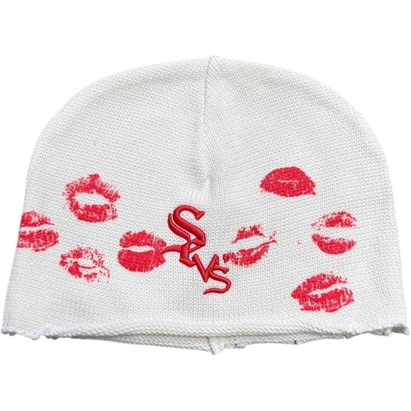 Triple Sevens Kisses Beanie White