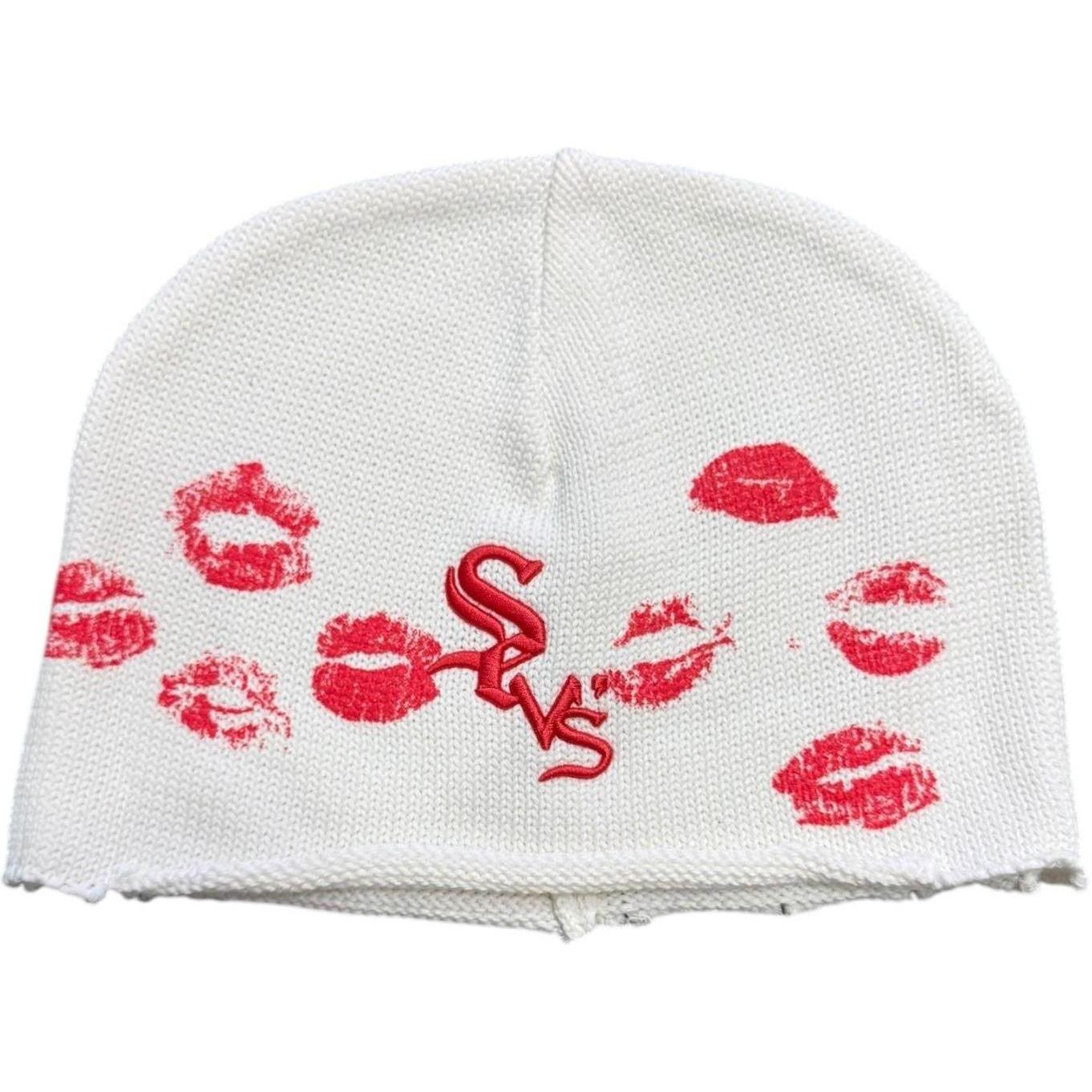 Triple Sevens Kisses Beanie White