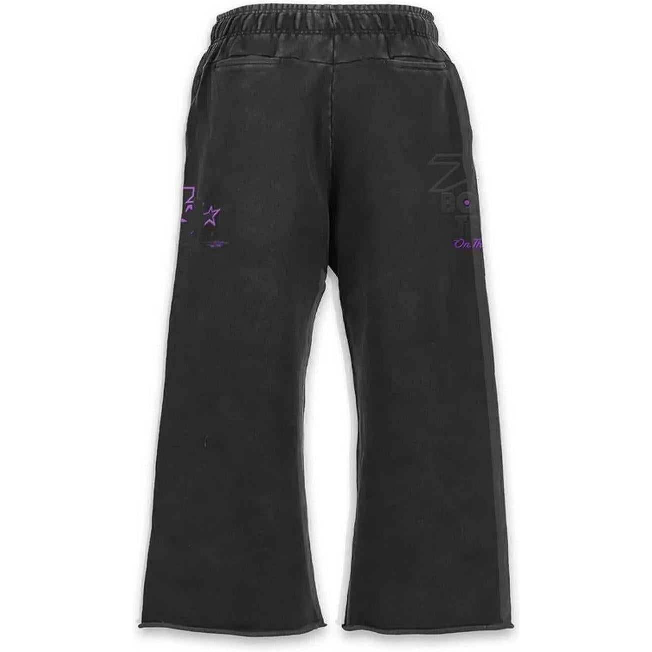 Triple Sevens x Booby Trap Heavy Sweatpants Black