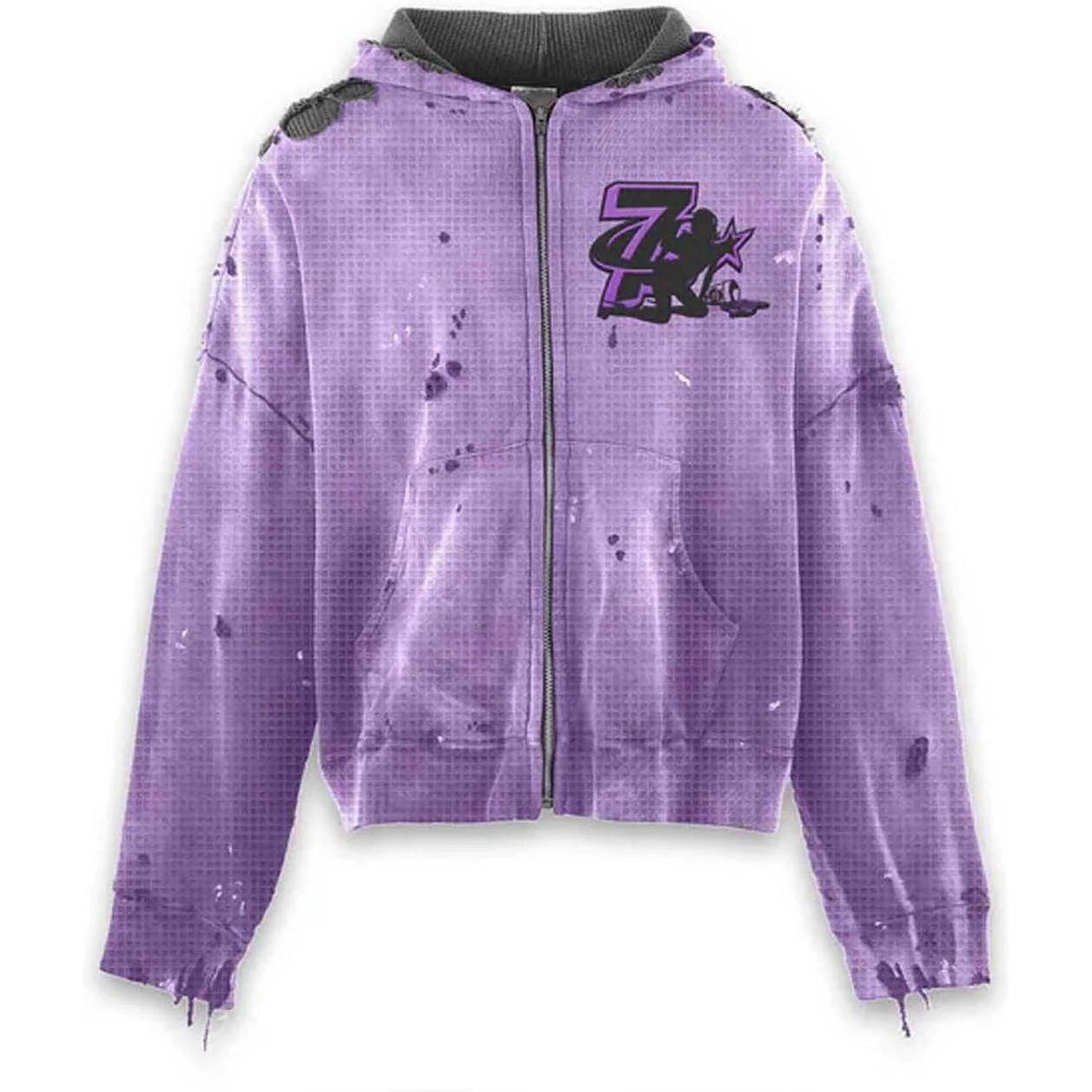 Triple Sevens x Booby Trap Reversible Hoodie Black