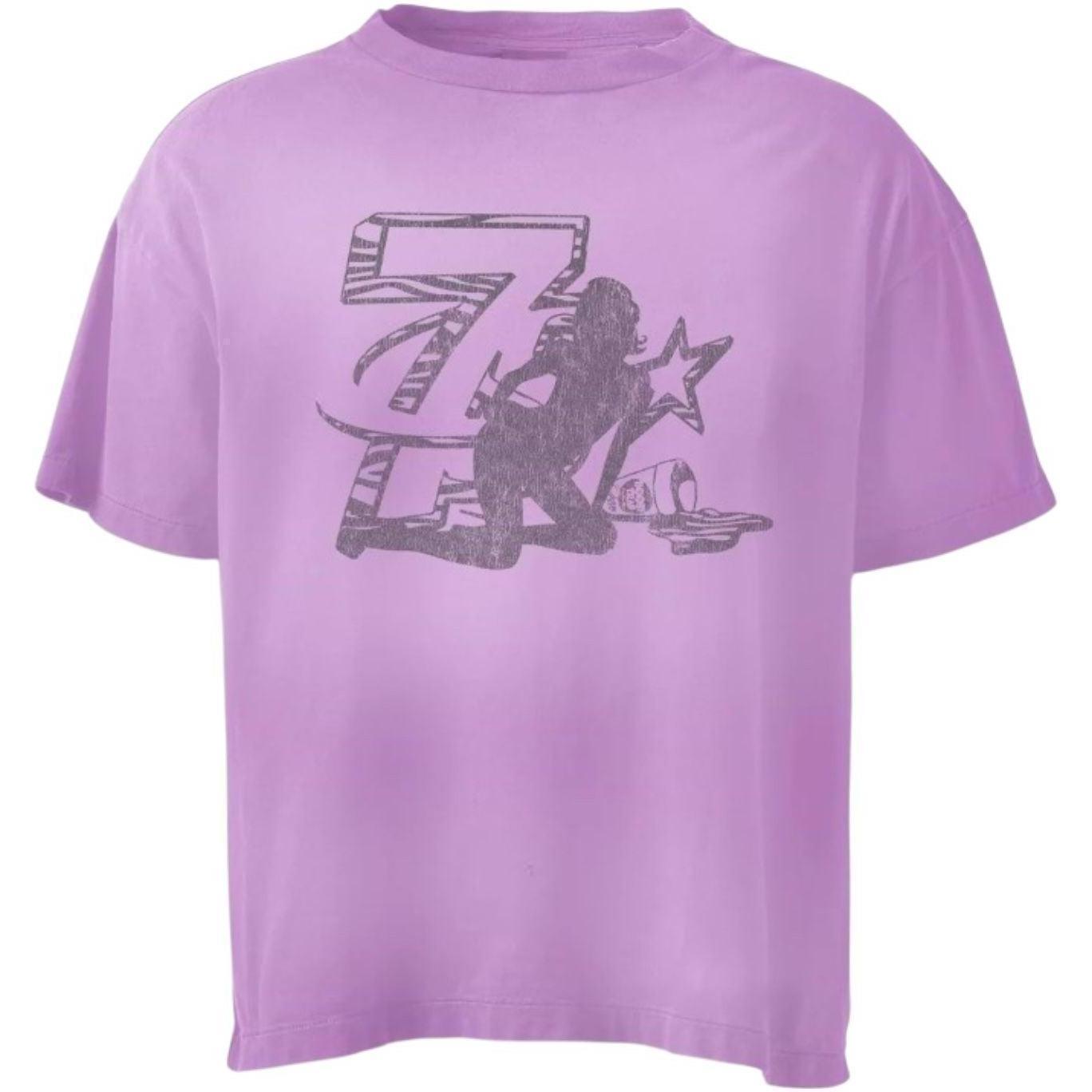 Triple Sevens x Booby Trap Security T-Shirt Purple