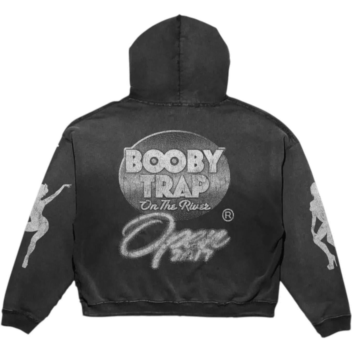 Triple Sevens x Booby Trap Trap Hoodie Black