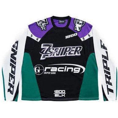 Triple Sevens x Sniper Gang Moto Jersey Green