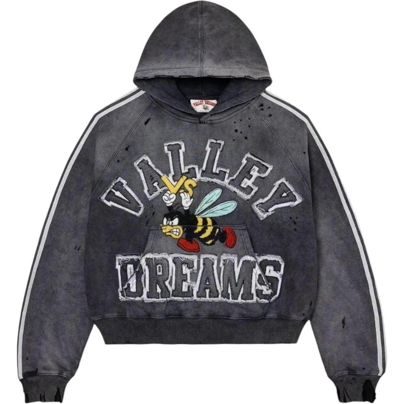 Vale Forever Anthem Pullover Hoodie Black Mono