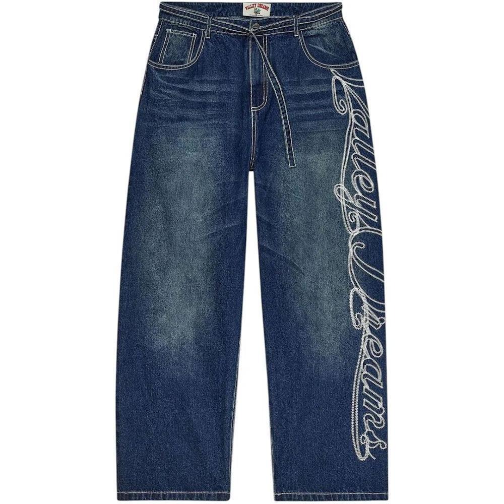 Vale Forever Big Stitch Denim Jean Blue