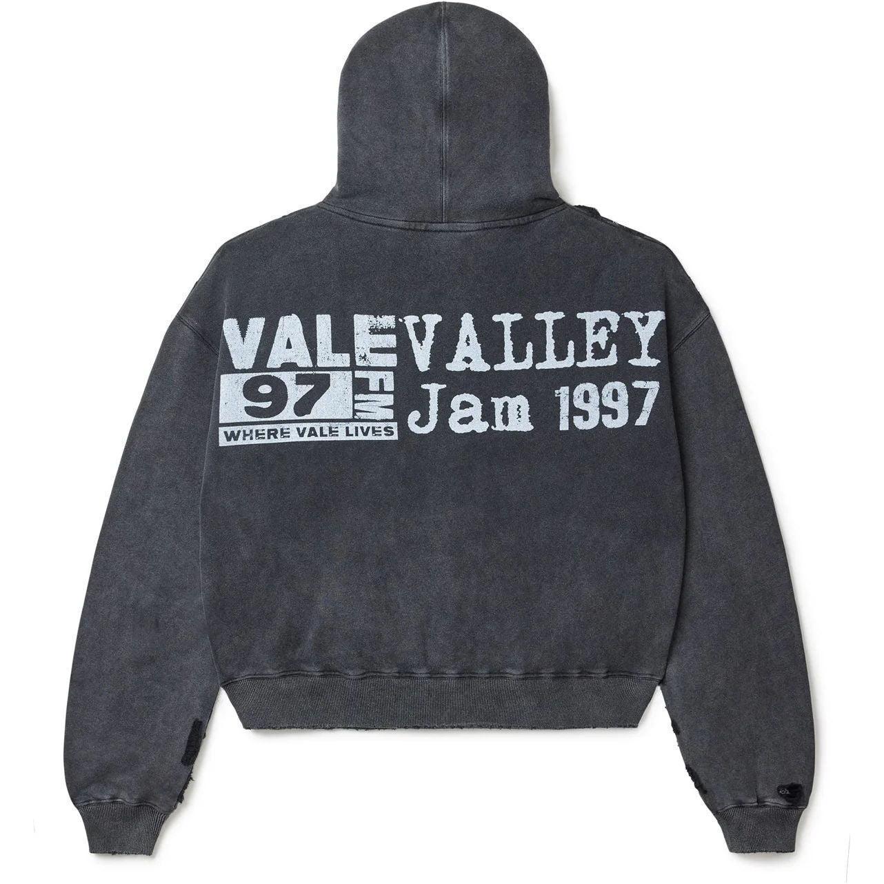 Vale Forever Black Big Chain Hoodie
