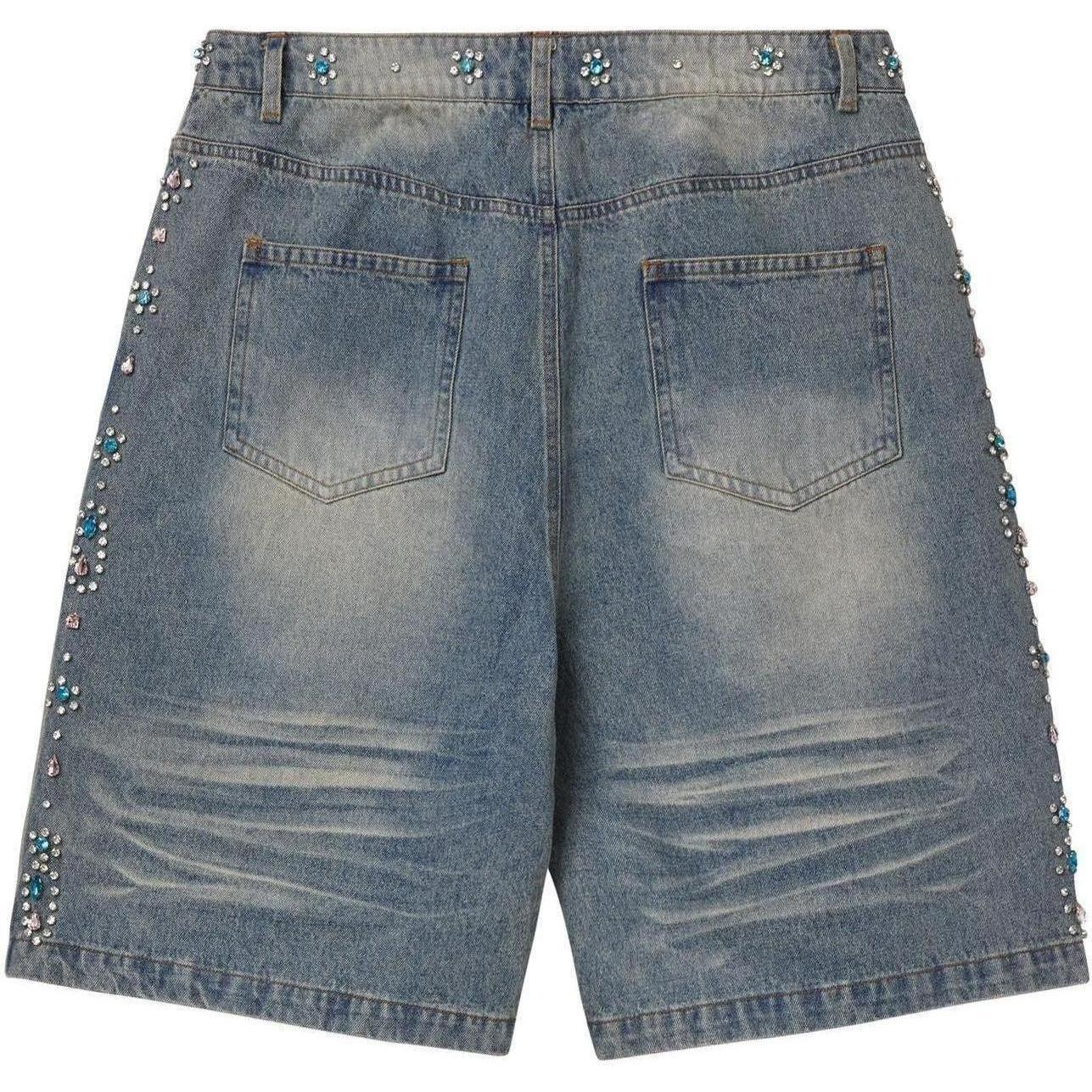 Vale Forever Candy Jean Shorts Blue