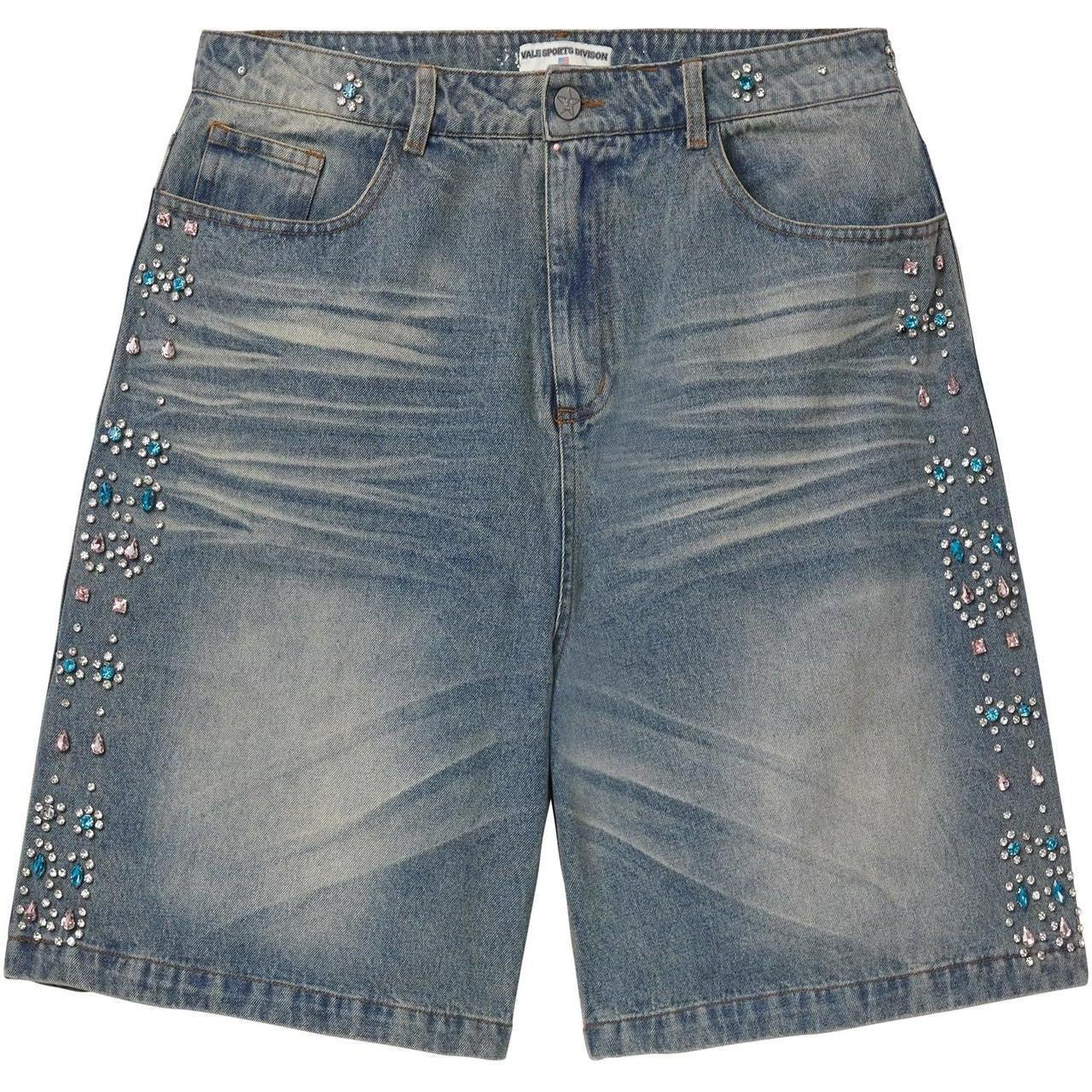 Vale Forever Candy Jean Shorts Blue