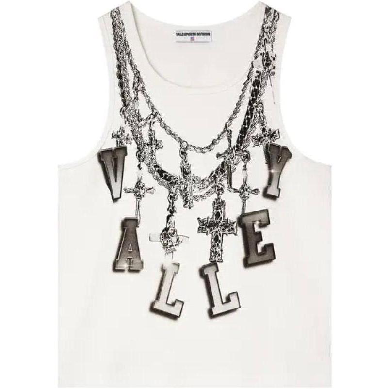 Vale Forever Chain Tank Top White