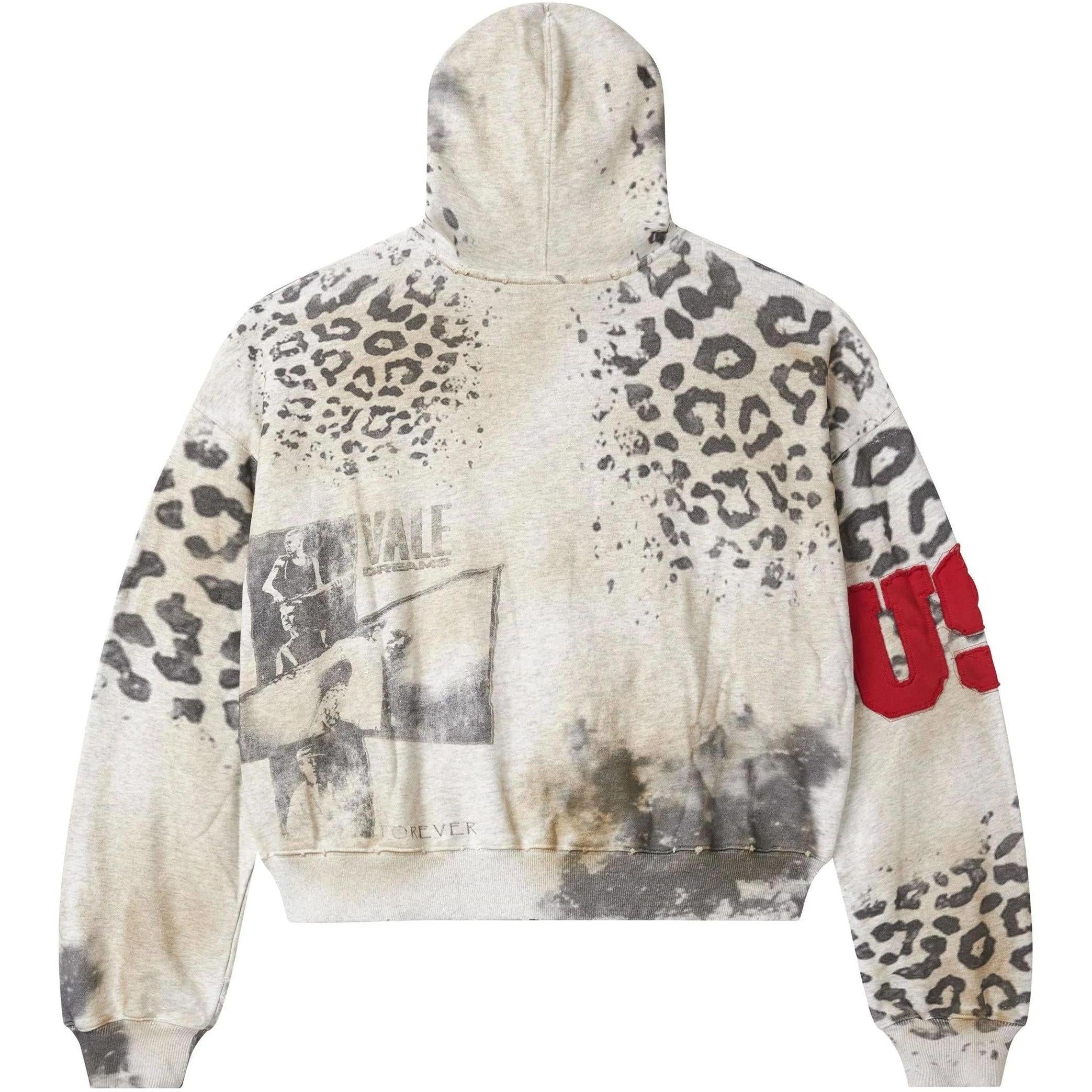 Vale Forever Cheetah Zip Up Hoodie