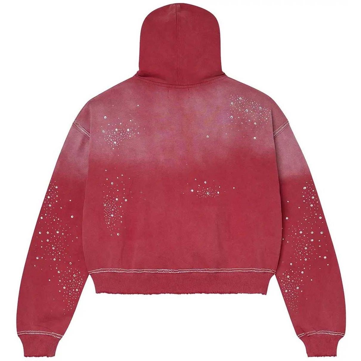 Vale Forever Classico Zip Up Hoodie Ruby