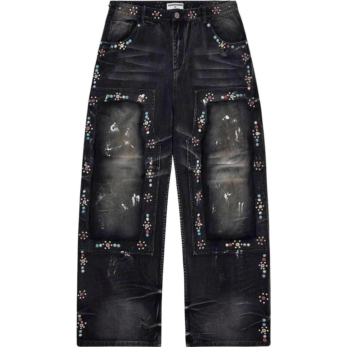 Vale Forever DIY Carpenter Jeans Black