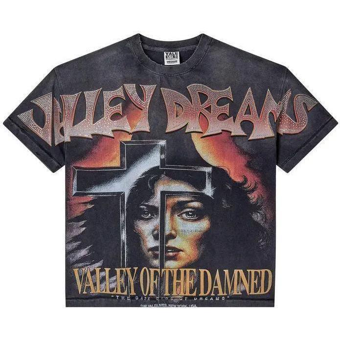 Vale Forever Damned Bling T-Shirt Black