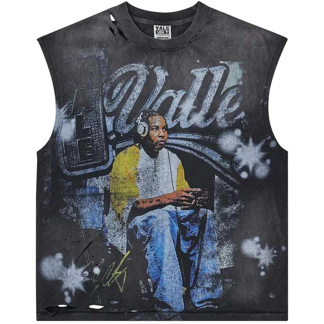 Vale Forever Game Time Sleeveless T-Shirt Black