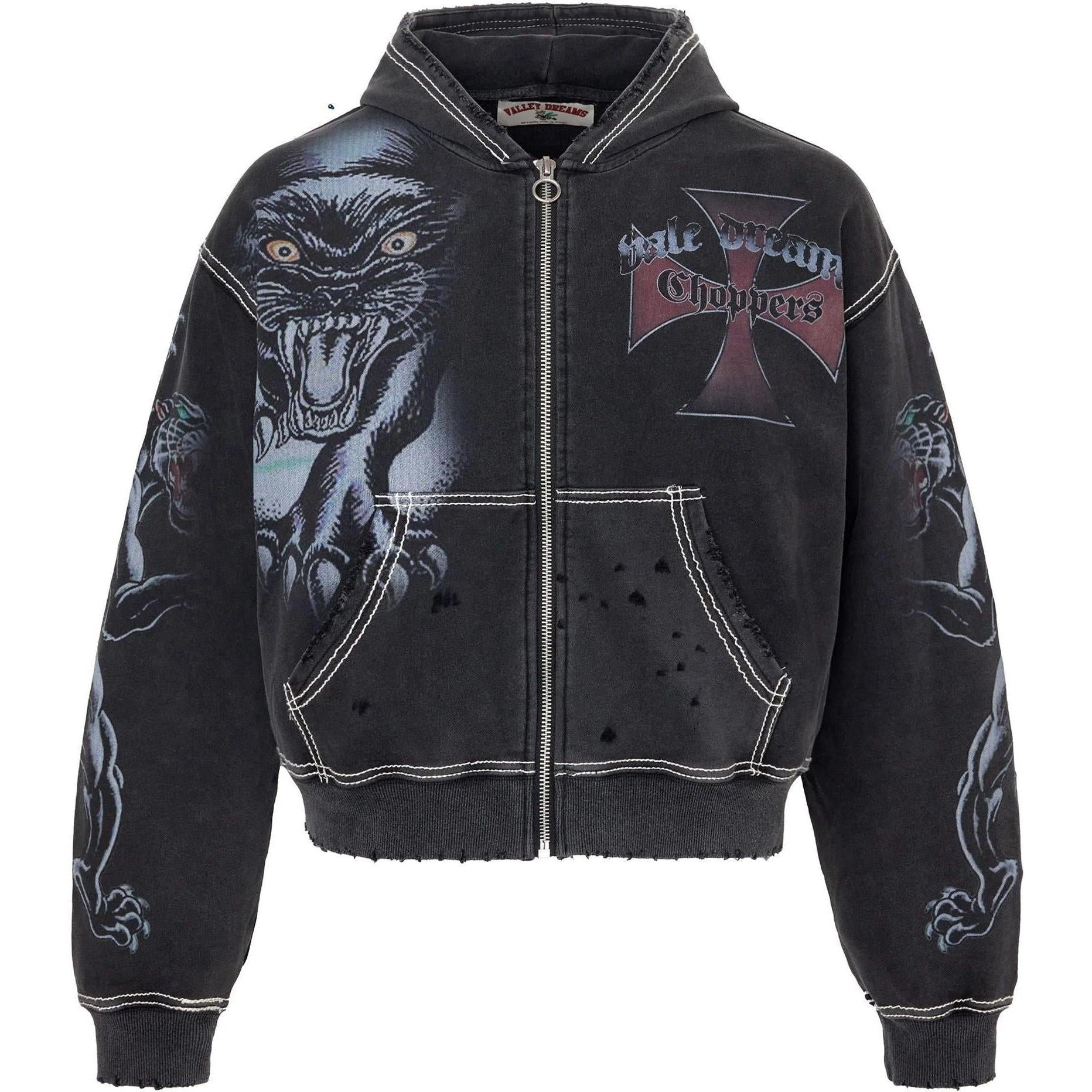 Vale Forever Hardy Boyz Zip Up Hoodie