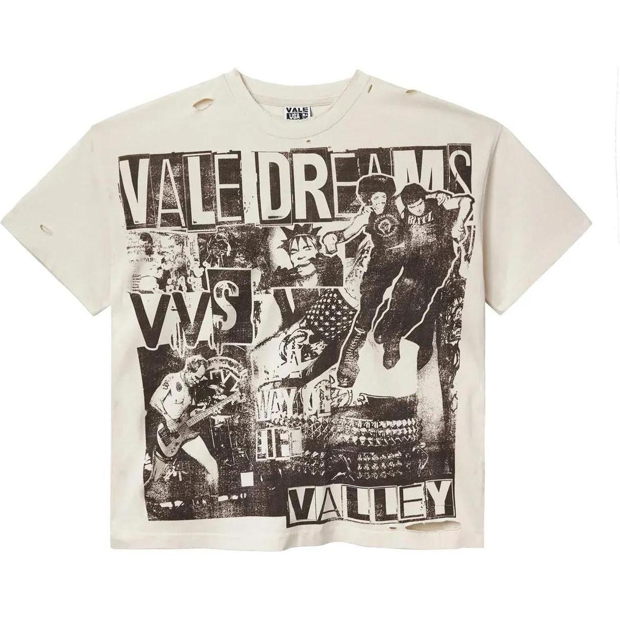 Vale Forever Moshpit T-Shirt Cream