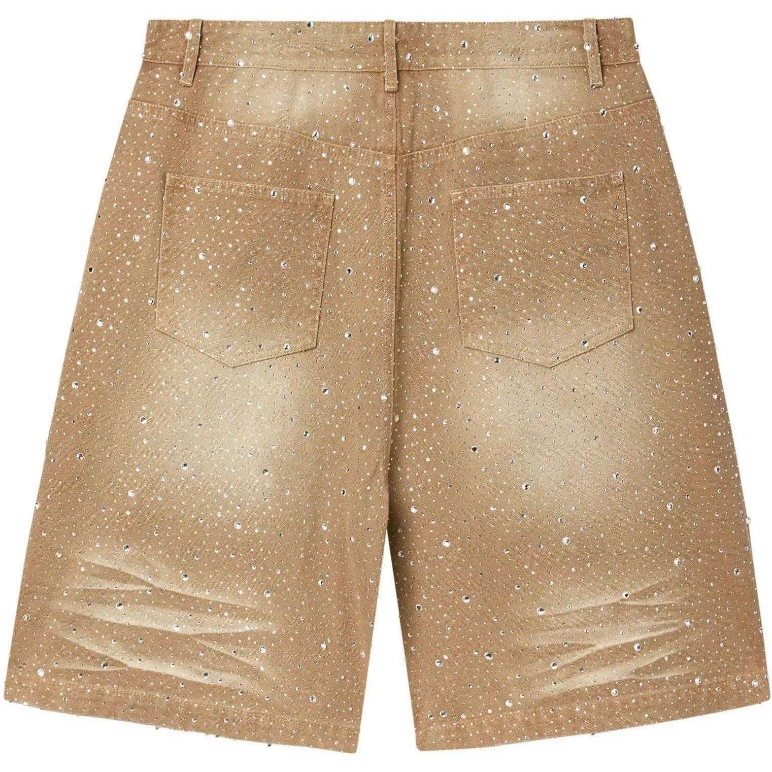 Vale Forever Sand Storm Jean Shorts Tan