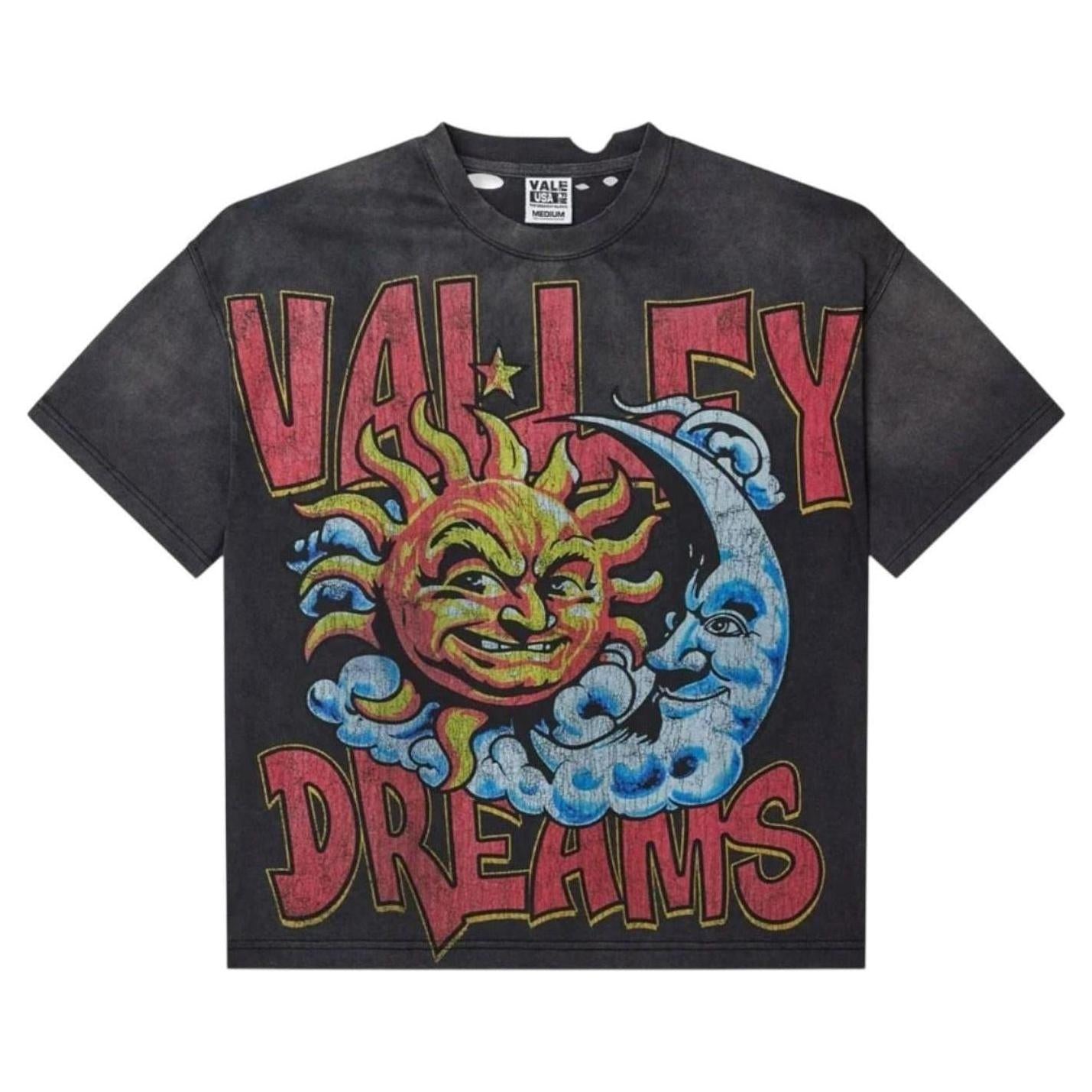 Vale Forever Thrashed Black Sun Tee