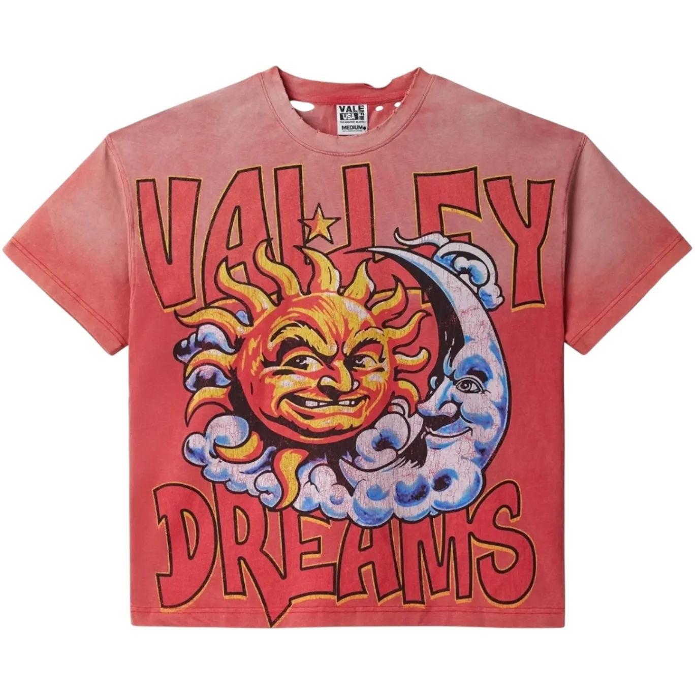 Vale Forever Thrashed Red Sun Tee