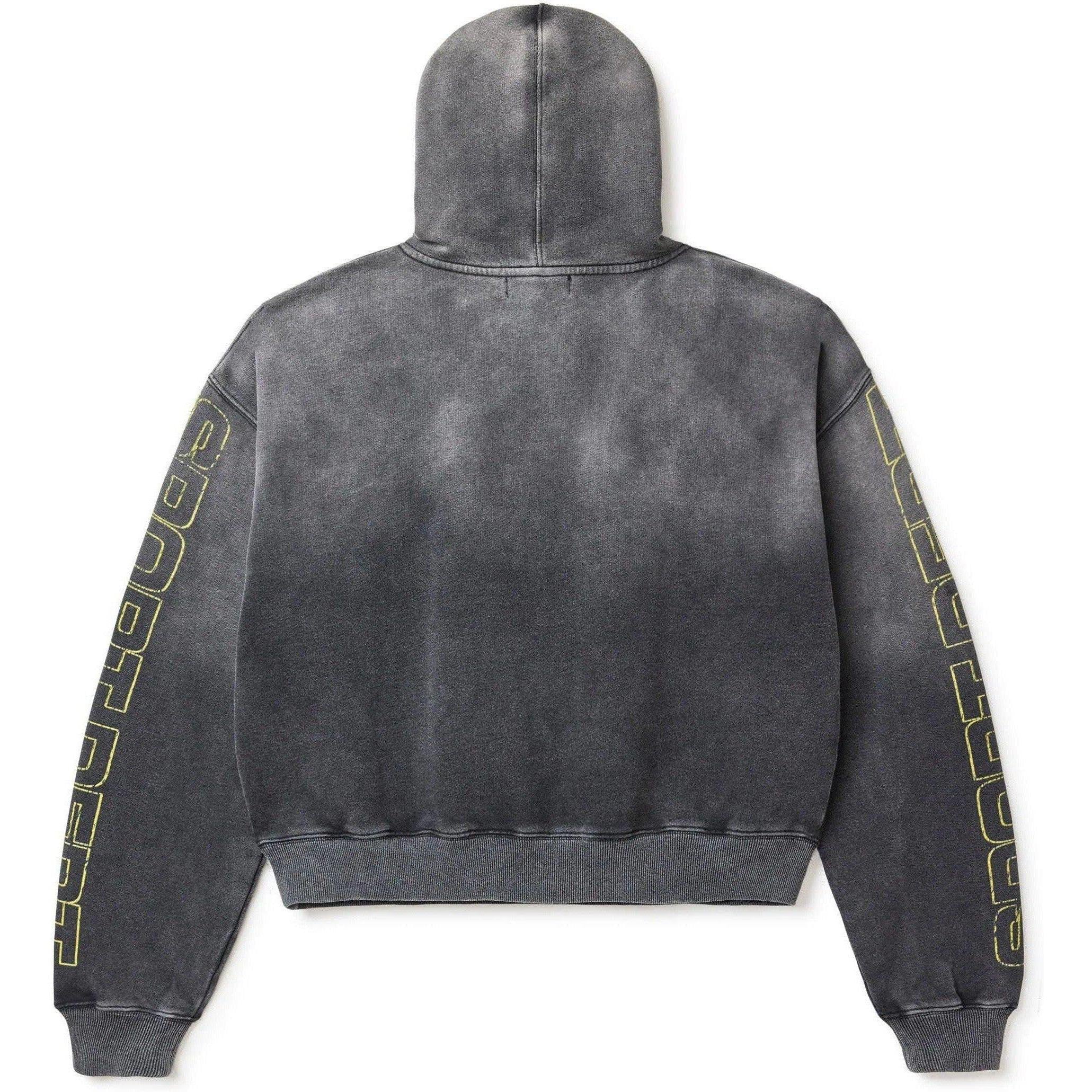 Vale Forever Valley Track Black Cat Zip Up Hoodie