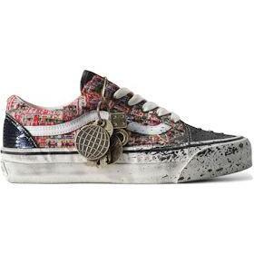 Vans Premium Old Skool Charms Red Black