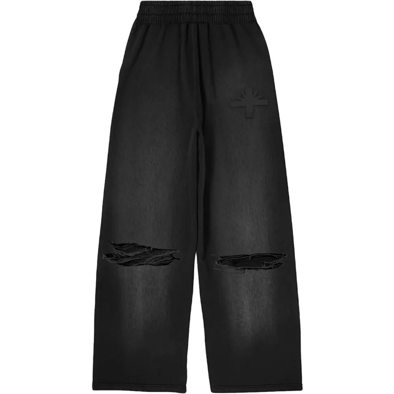 Vertabrae Classic C-7 Obsidian Sweatpant Black