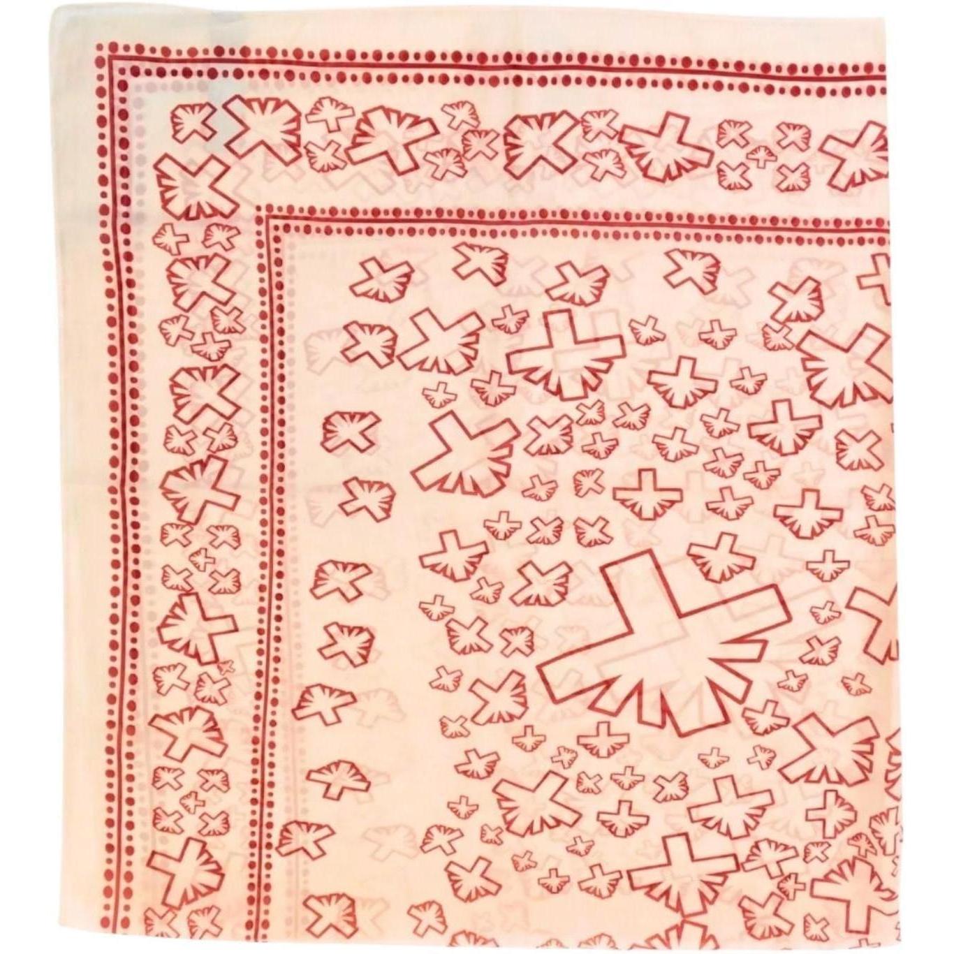 Vertabrae Mortar Chiffon Scarf